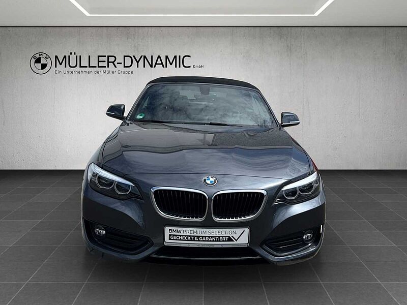 BMW 218 i CABRIO ADVANTAGE NAVI BUSINESS TEMPOMAT SHZ