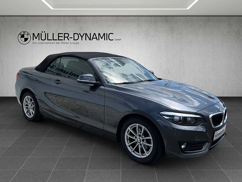 BMW 218 i CABRIO ADVANTAGE NAVI BUSINESS TEMPOMAT SHZ