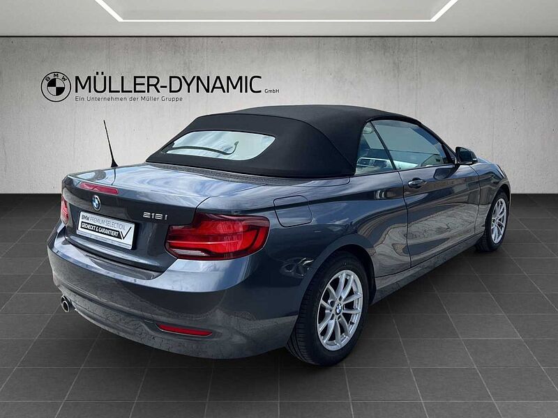 BMW 218 i CABRIO ADVANTAGE NAVI BUSINESS TEMPOMAT SHZ