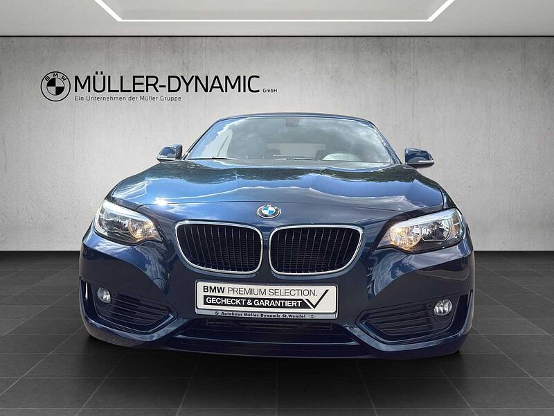 BMW 218 i CABRIO ADVANTAGE PDC TEMPOMAT SHZ RADIO PRO