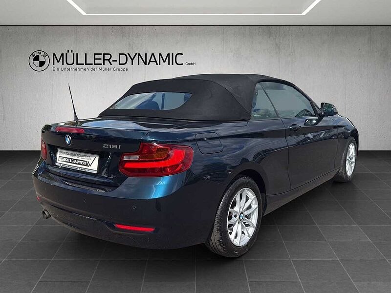 BMW 218 i CABRIO ADVANTAGE PDC TEMPOMAT SHZ RADIO PRO