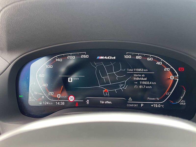 BMW X3 M40 d LASER HUD RÜCKFAHR KOMFORTZUG SHZ